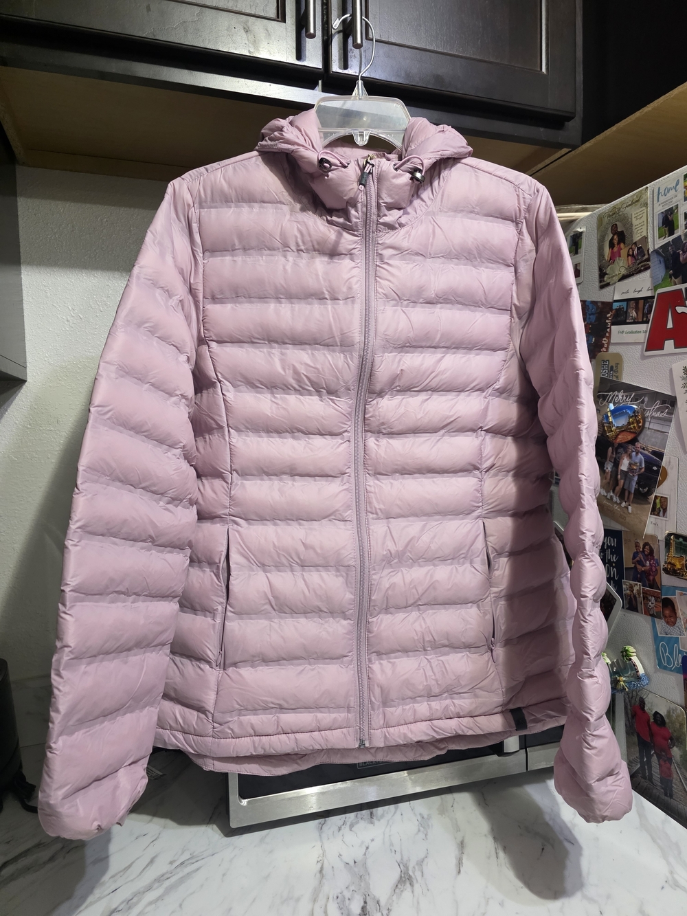 ZeroXposur Women's Quilted Hooded Puffer Jacket Size Large